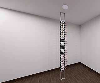 VintageView W Series One-Sided Floating Wine Rack Kit (21 Bottles, Satin...
