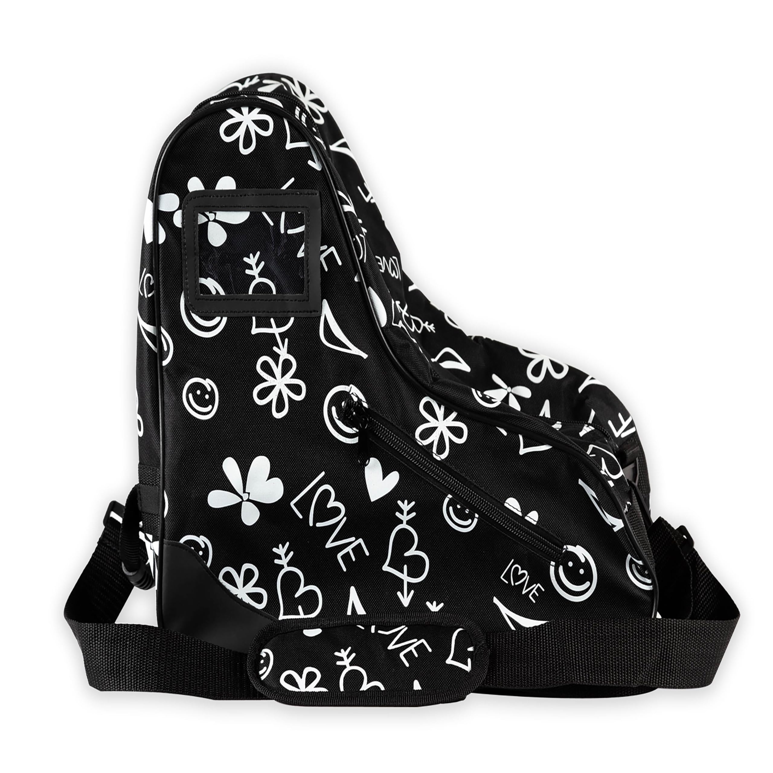 Epic Skates Bolsa de Skate Luv para Mujer, edición Limitada, Color Negro, L
