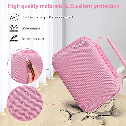 Miniatura 4 de Estuche rígido de viaje compatible con ESOXOFFOREpara YTETCNpara WEEFUNpara GKTZpara cámara de impresión instantánea Anchioo para niños, soporte de