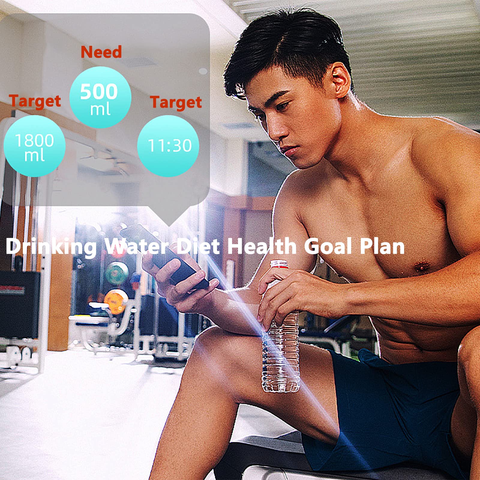 Bilance Bluetooth App,analizzatore Digitale della Composizione Corporea con Analisi Cardiaca Dellafrequenzacardiaca E modalità Salute Dell'atleta,registrazionedella Curvaalungotermineaccurato