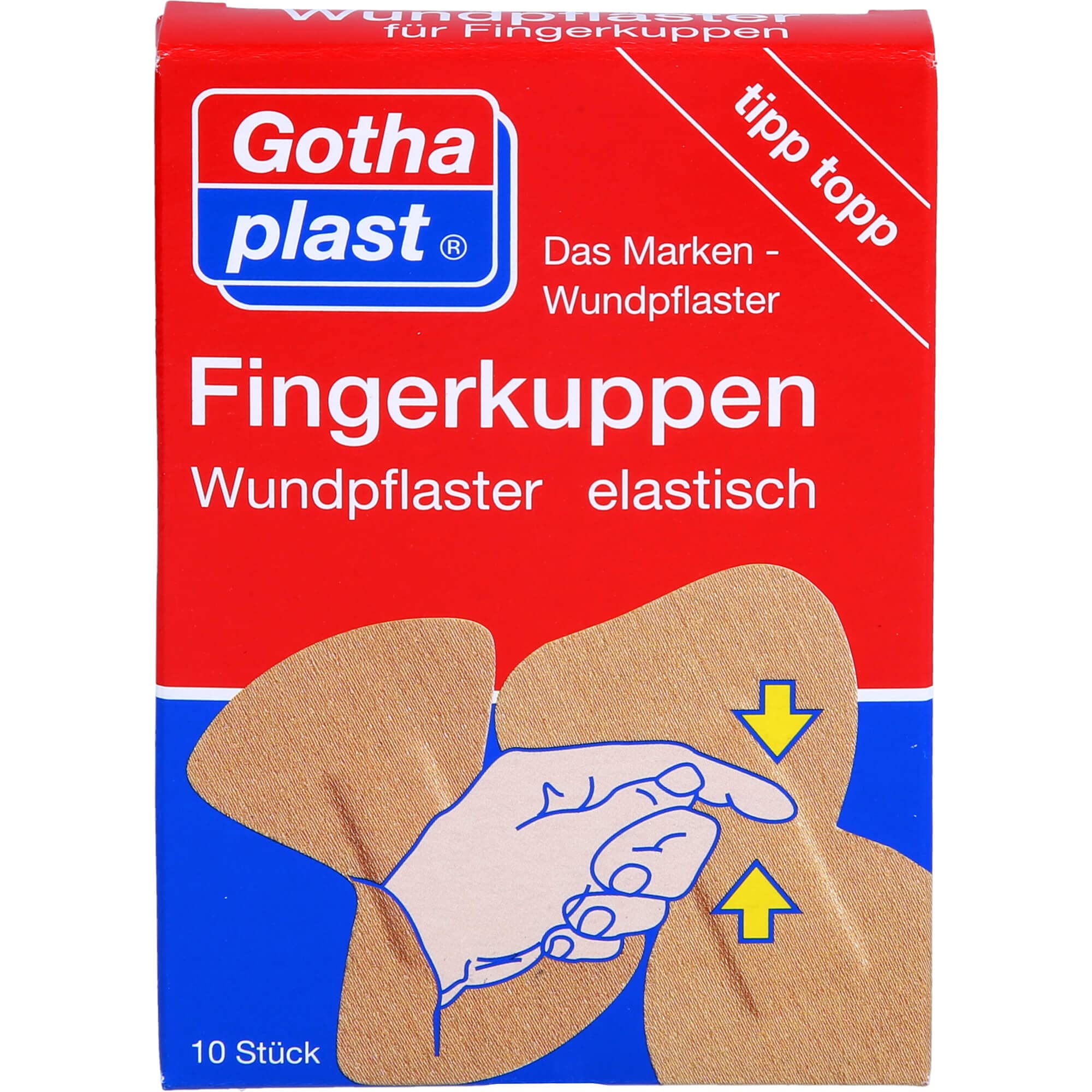 Gothaplast Fingerkuppenpflaster, 10 Stück