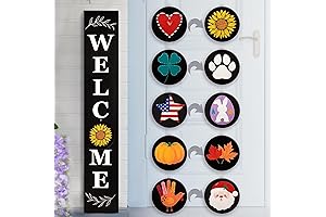 Welcome Signs for Porch: Perfique's Seasonal Charm for Your Farmhouse Decor