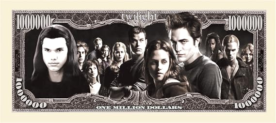 Twilight $Million Dollar$ Novelty Bill Collectible
