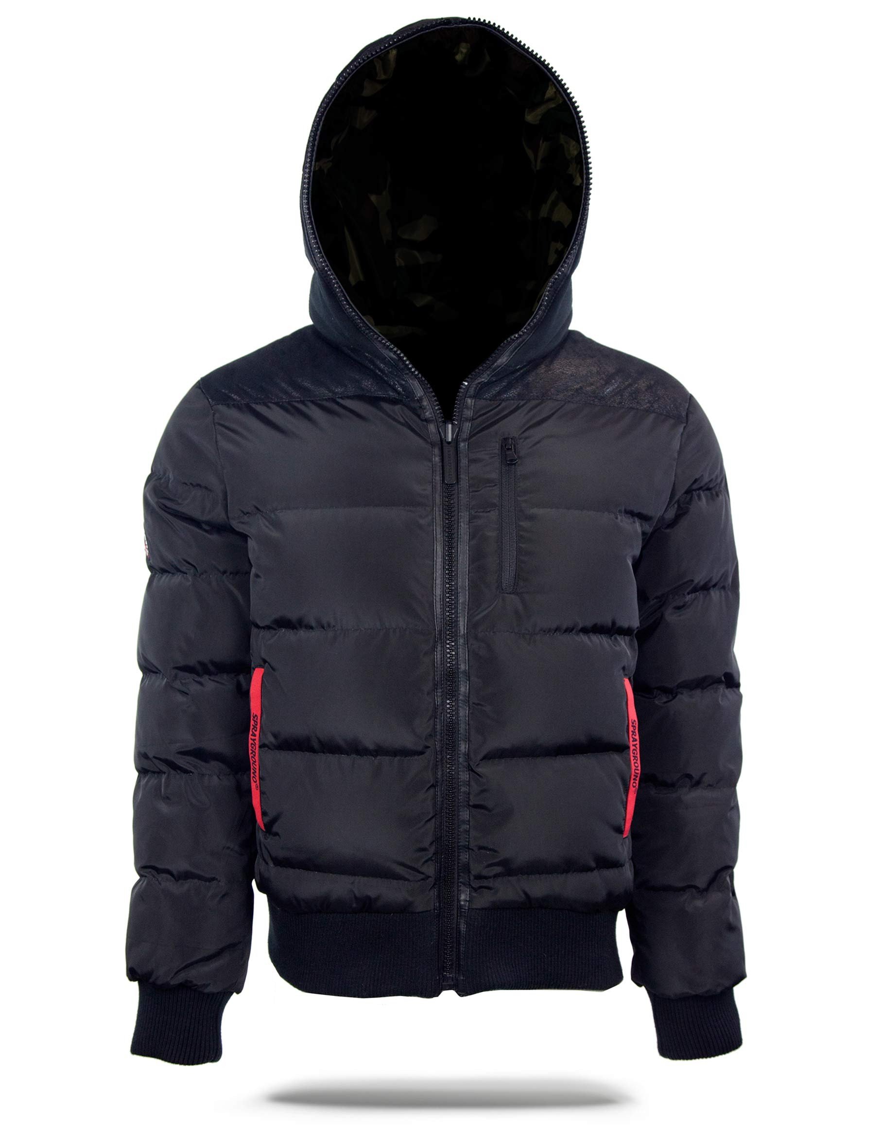 sprayground reflective jacket