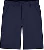 Nautica Boys' School Uniform Flat Front Twill Short