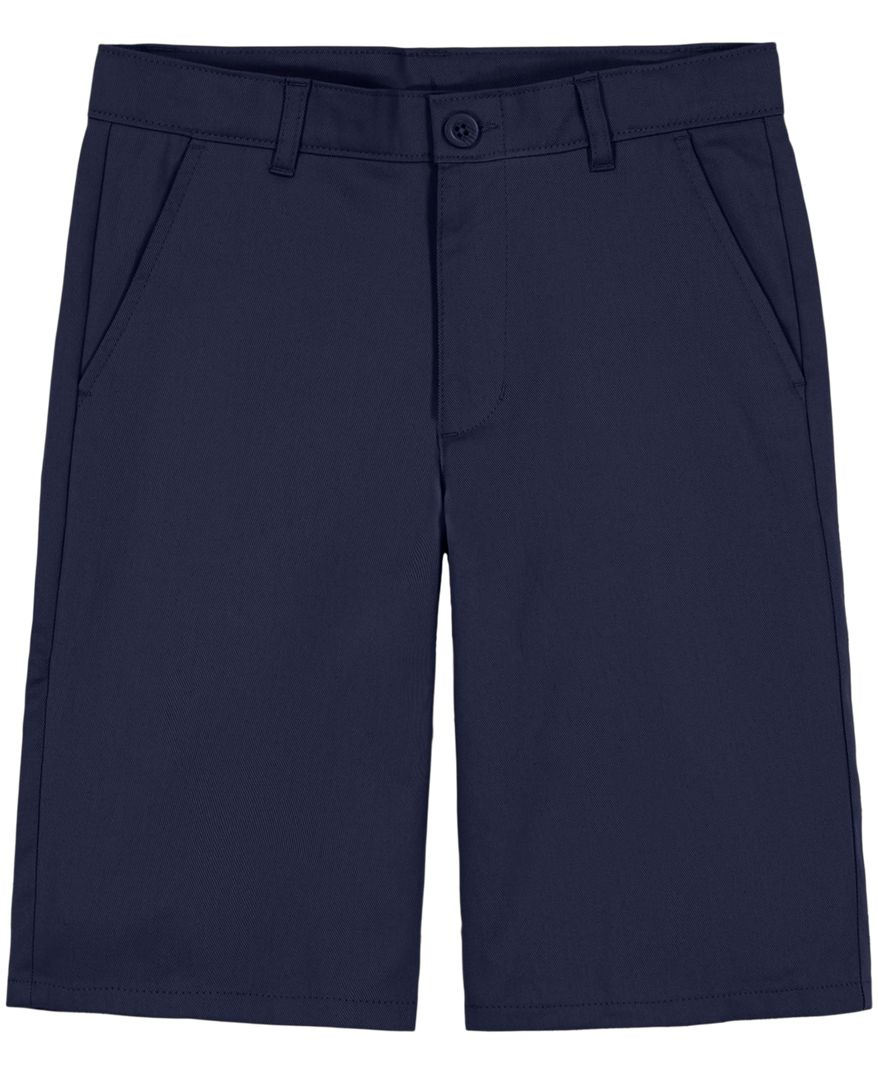 Nautica Boys School Uniform Flat Front Twill Short