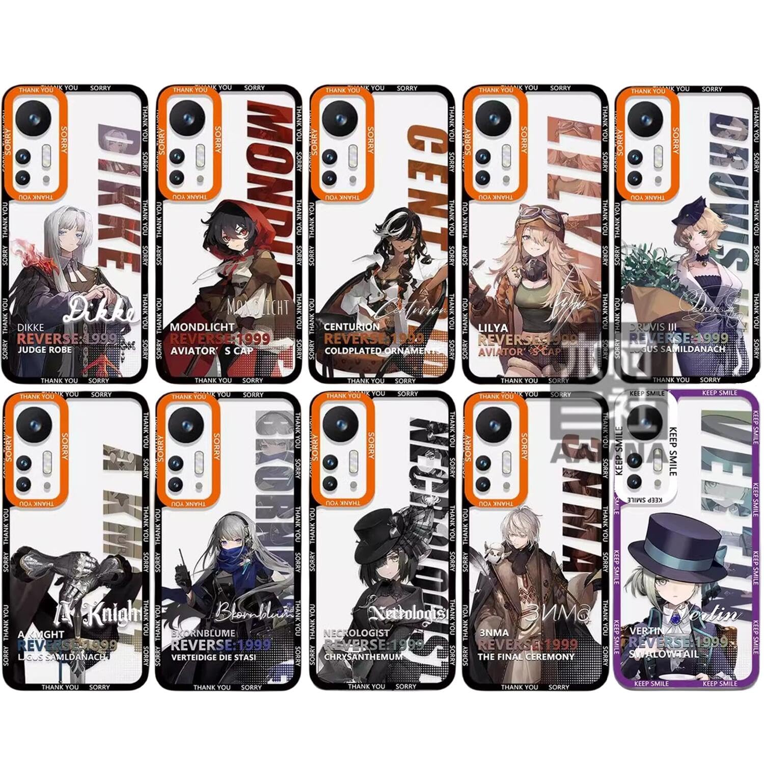Amazon.co.jp: Reverse:1999 リバース:1999 スマホケース Iphoneケース 