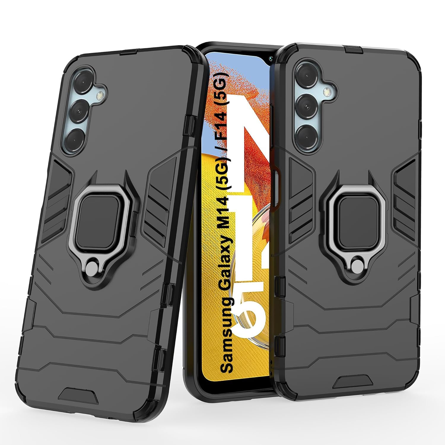 CEDO Rugged Samsung Galaxy M14 (5G) / F14 (5G) Kickstand Case Built