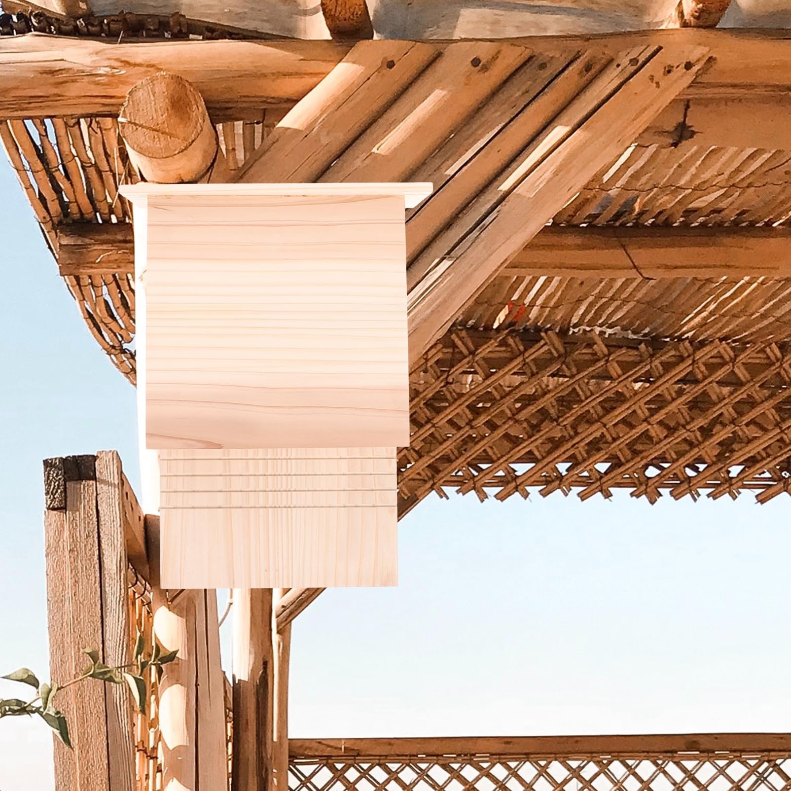 Bat Shelter Per Esterni Casa Per Pipistrelli Facile Da Installare Rifugio Sicuro Per Giardino e Cortile Decorazione Da Giardino Per Animali Selvatici