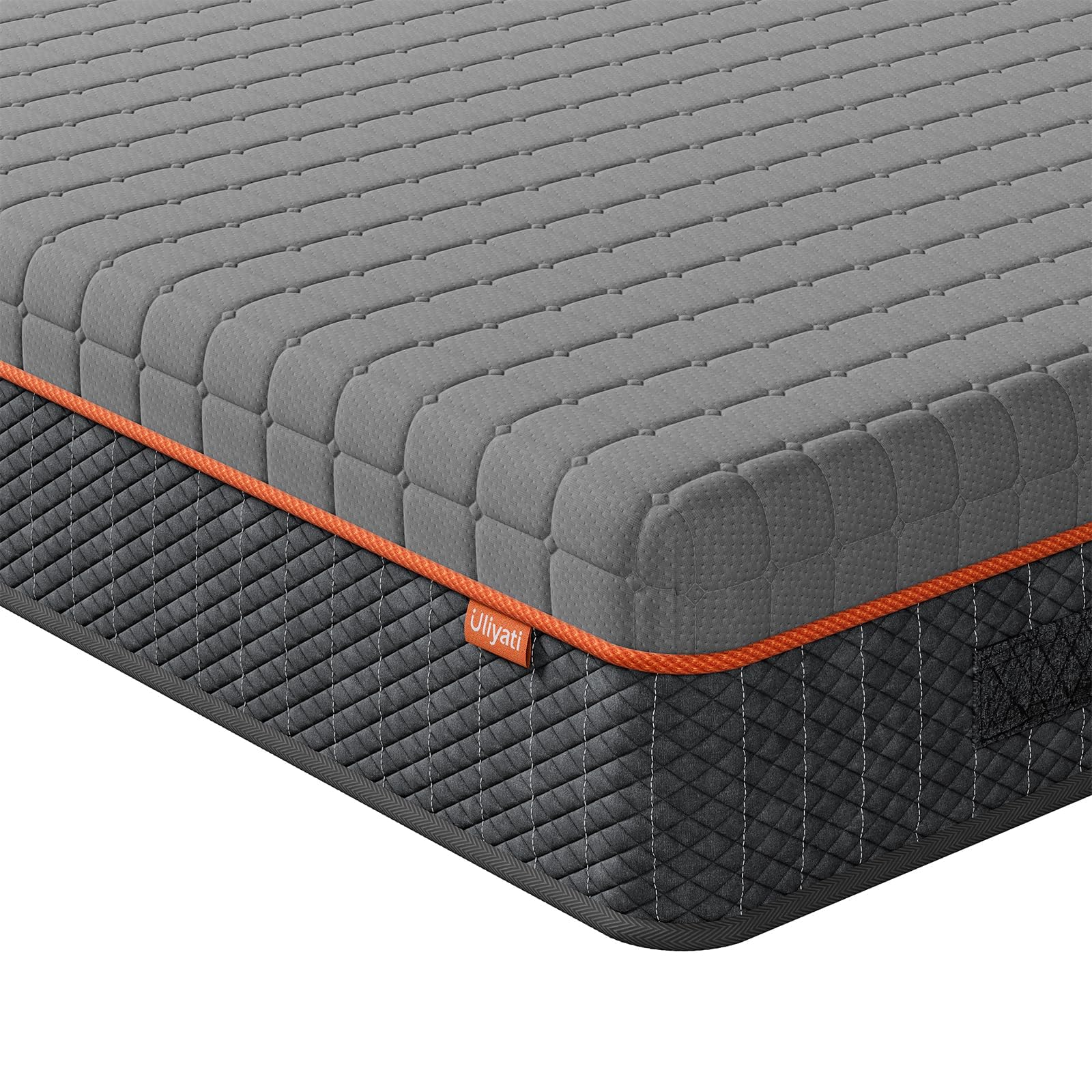 Uliyati Small Double Mattress, 18CM Memory Foam Mattress, Gel Foam and Breathable Cover for Cool Sleep & Pressure Relief - Medium Plush, 120x190x18CM, CertiPUR-US Certified