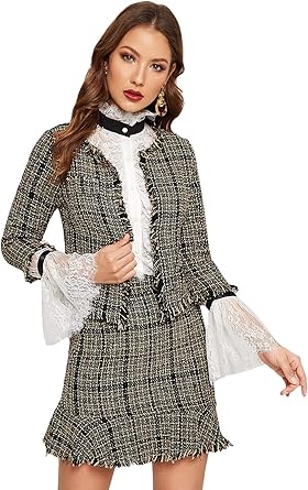 Conjunto falda y chaqueta mujer Clearance