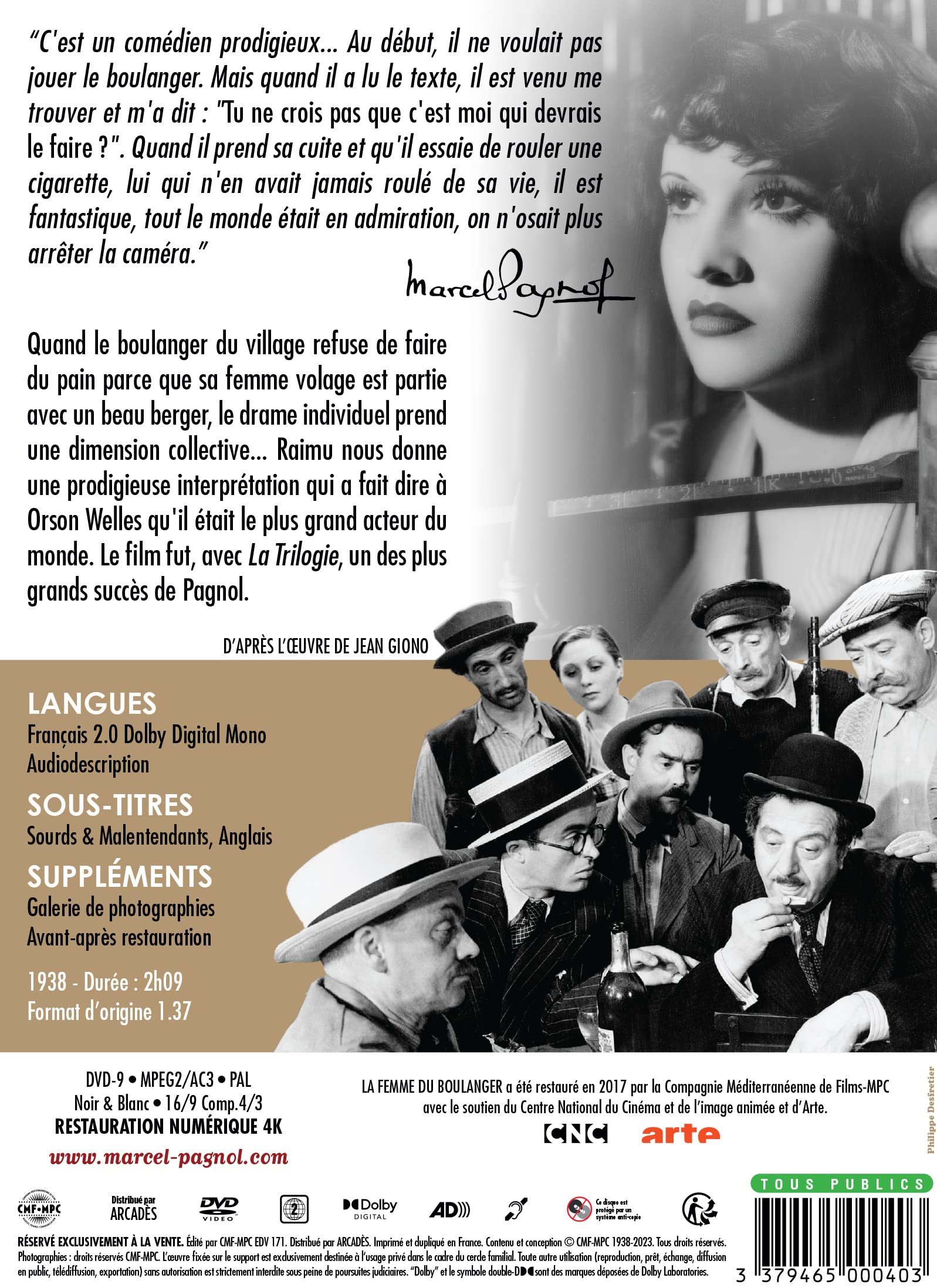 Image secondaire de La Femme du Boulanger - Version Restaurée en 4K