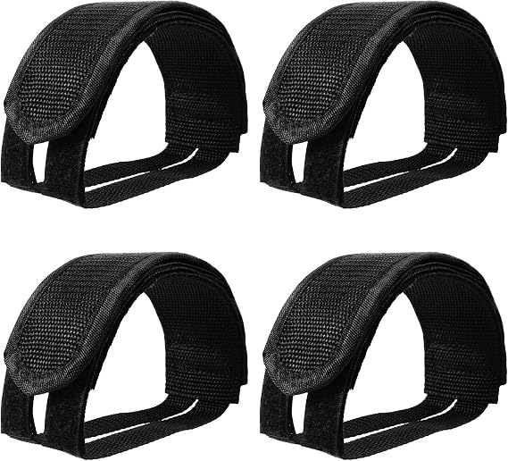 Outus Kids Pedal Straps for Bike, 2 Pairs, Toddler Bicycle | Secure Foot Grip, Adjustable Hook and Loop, Nylon Webbing, Balance Bike Compatible, 2 Pairs Included