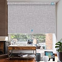Vista 40 de SmartWings Persianas motorizadas con control remoto para ventanas, persianas enrollables 100% opacas automáticas, eléctricas inteligentes
