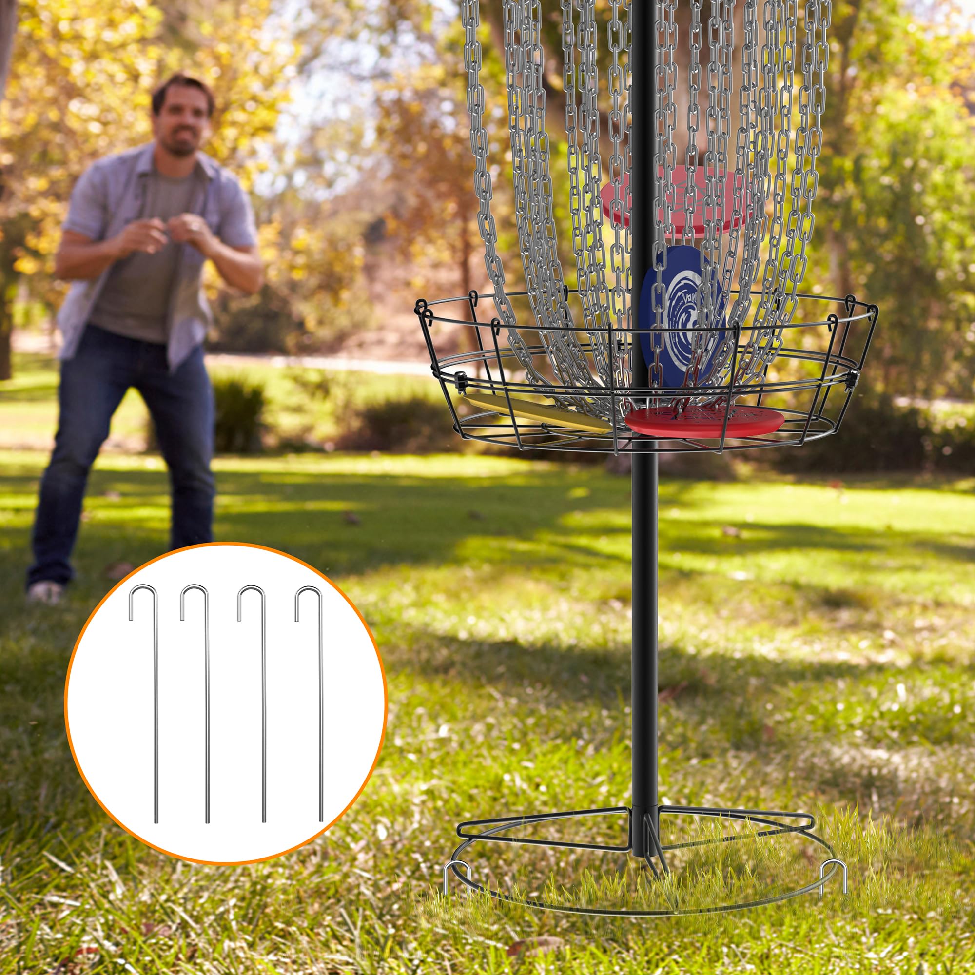 best disc golf baskets