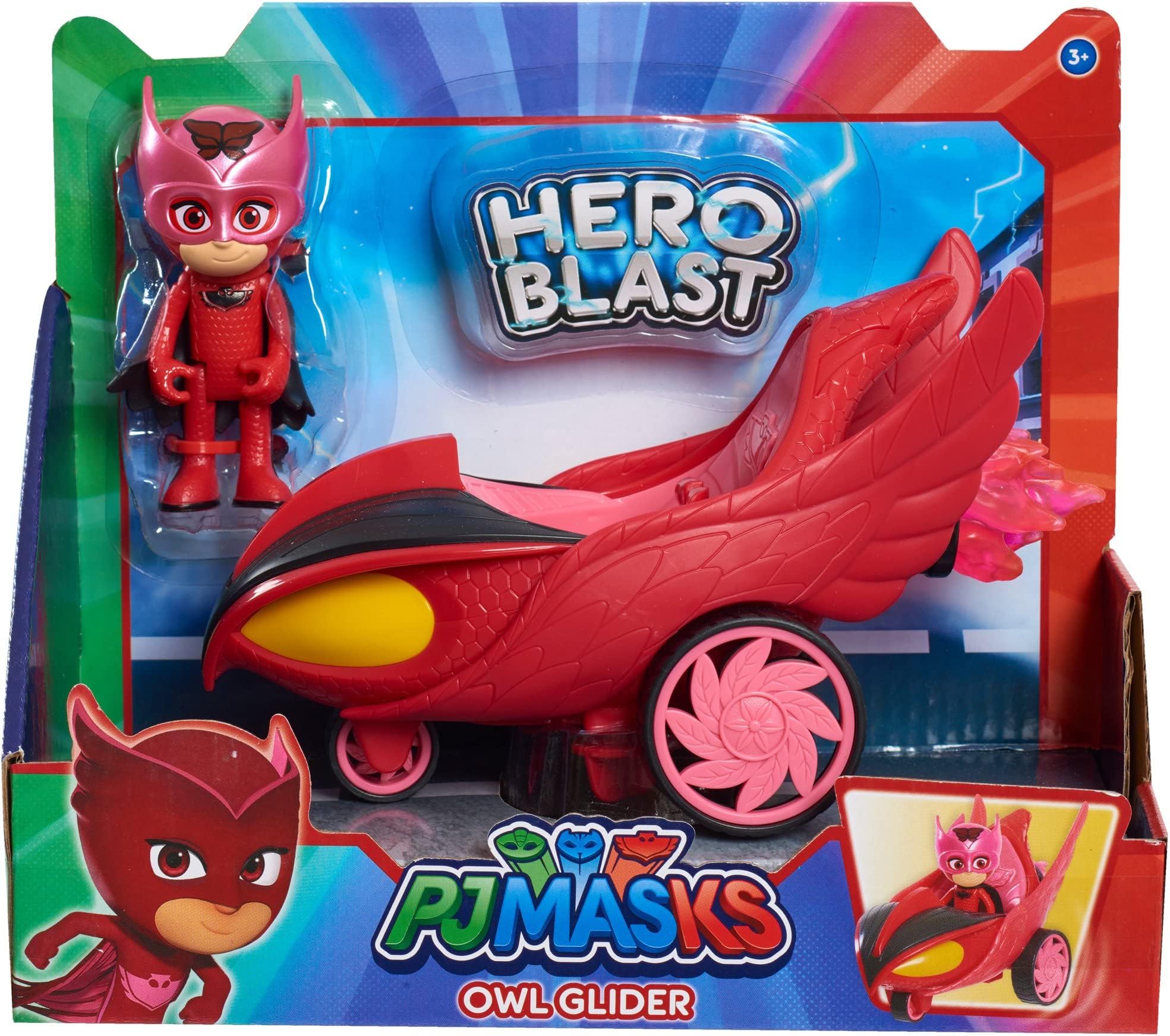 PJ Masks Hero Blast Vehicles - Owlette
