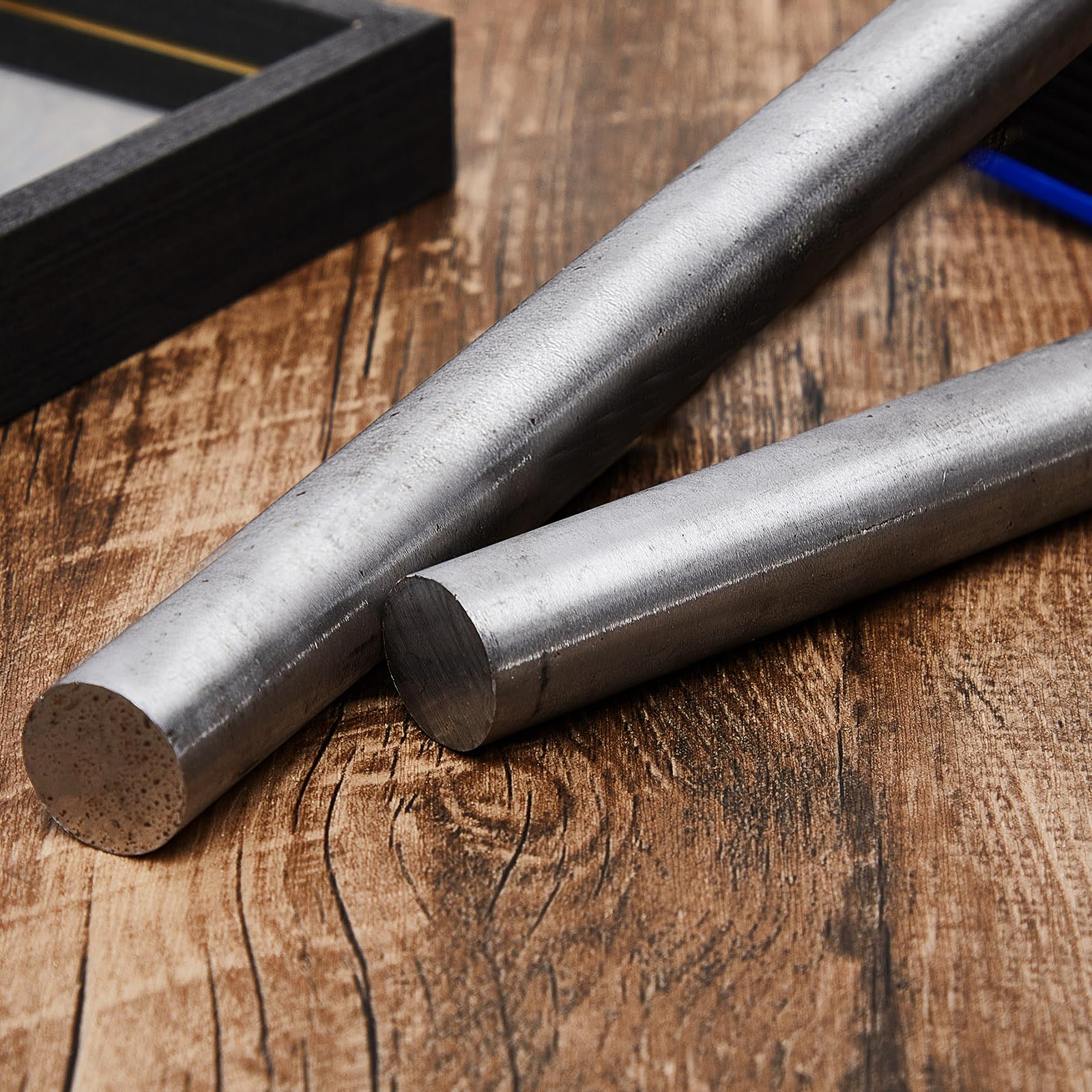 Carbon Steel Round Rods - 2 Pack, 1" Diameter -7
