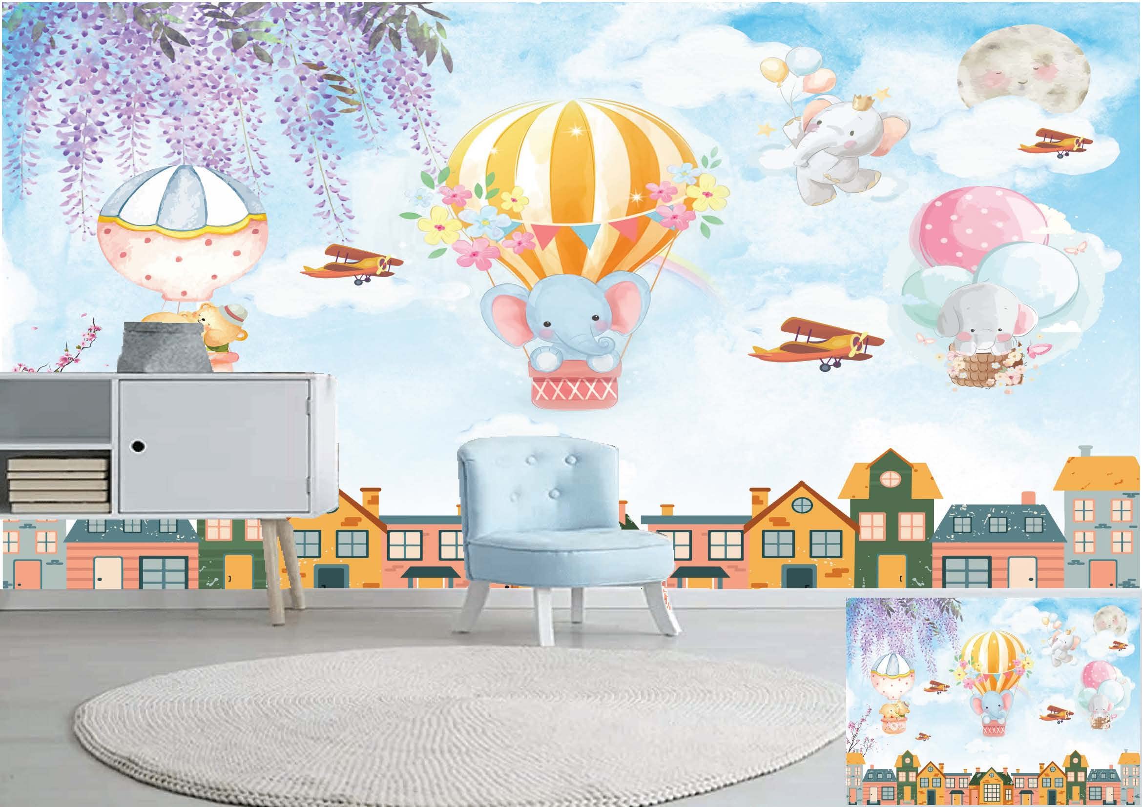 DECOR PRODUCTION Kids Theme Self Adhesive Wallpaper Wall Sticker for Home Decor, Living Room, Bedroom, Hall, Kids Room, Play Room (2021-Kids-pt05-01-3x4Ft) (B09PFWKL36) Amazon Price History, Amazon Price Tracker