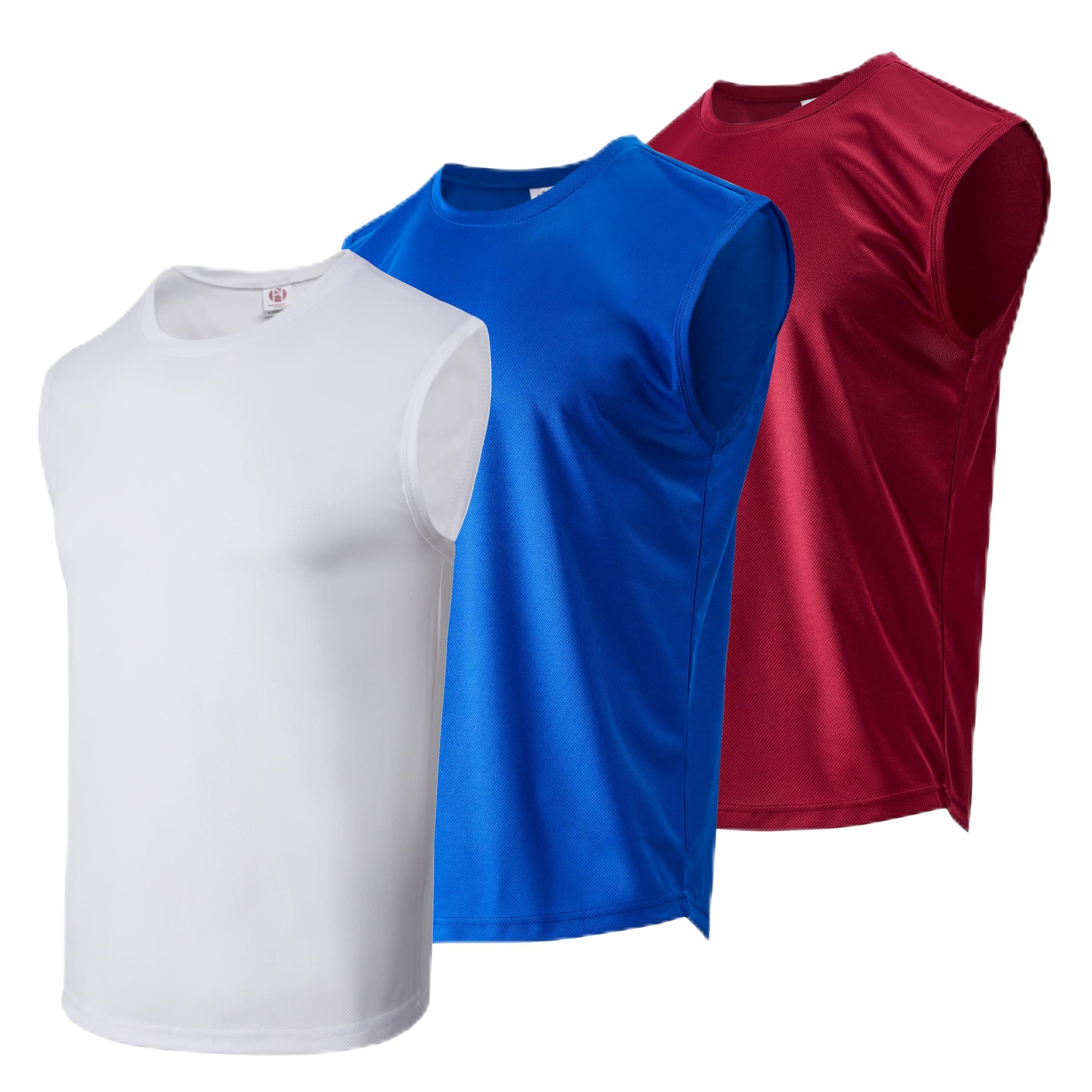 Yasumond Men's Sleeveless Mesh Tank Tops with Hood Quick Dry Cooling Pullover Hoodies Summer Bodybuilding Lightweight Shirt