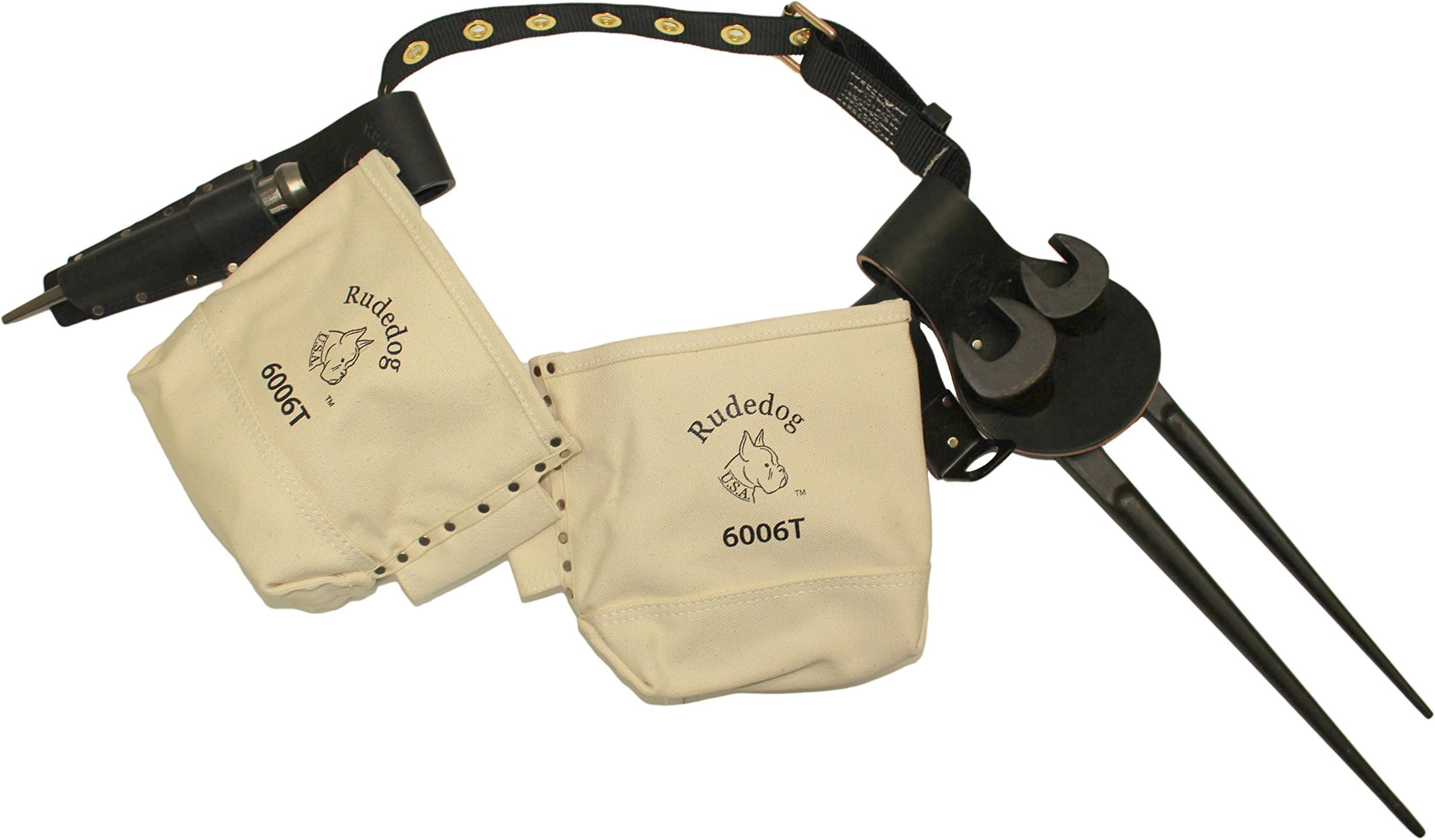 Rudedog Ironworkers Black Structural Work Belt Package - Medium JIW03