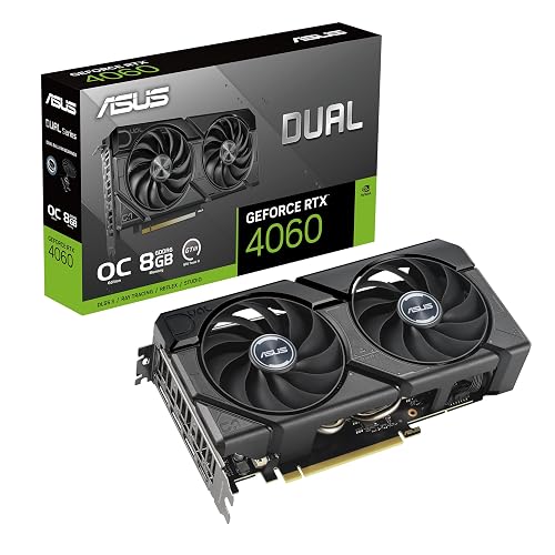 ASUS Dual GeForce RTX 4060 EVO OC GPU