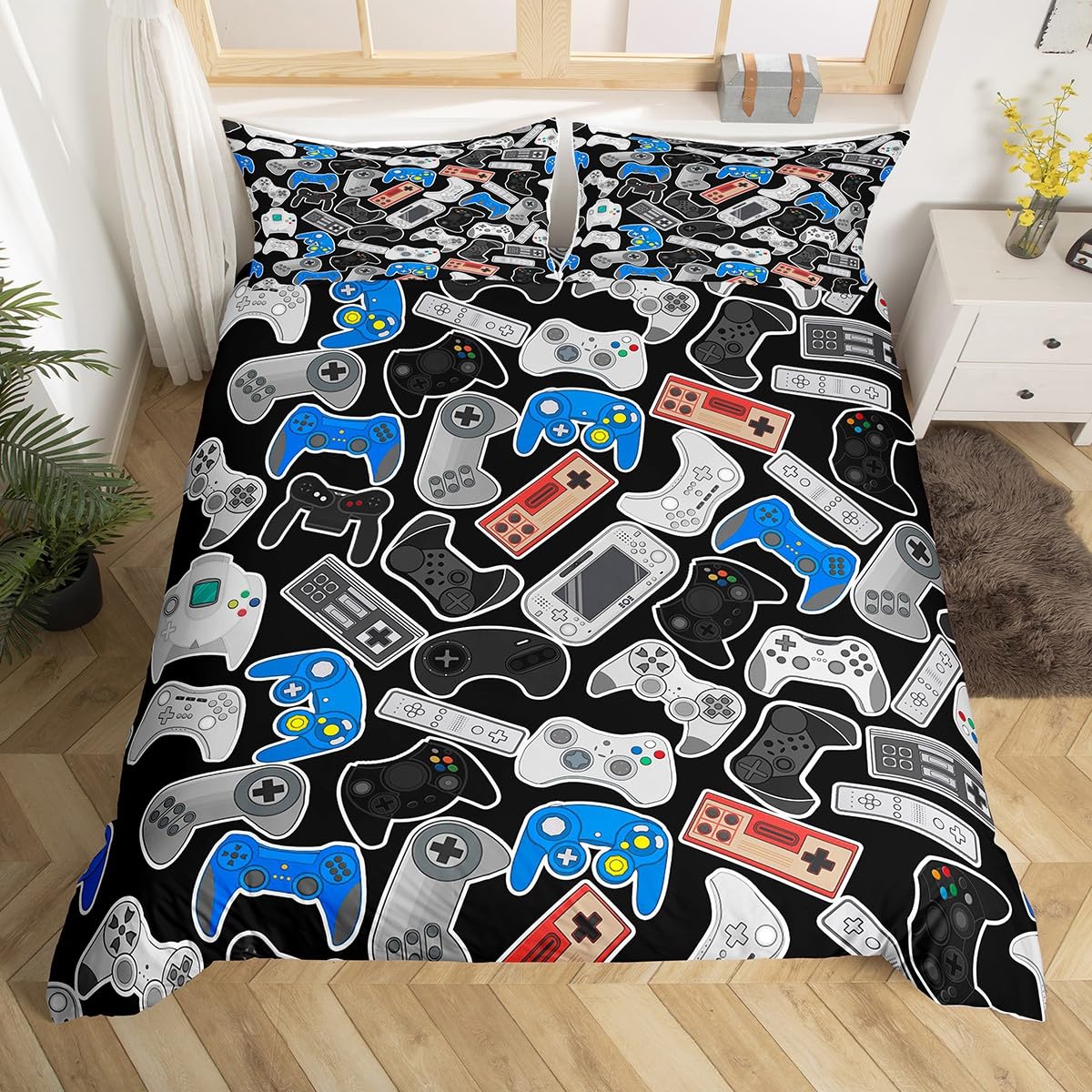 Homewish Biancheria da letto in cotone, 135 x 200 cm, per bambini