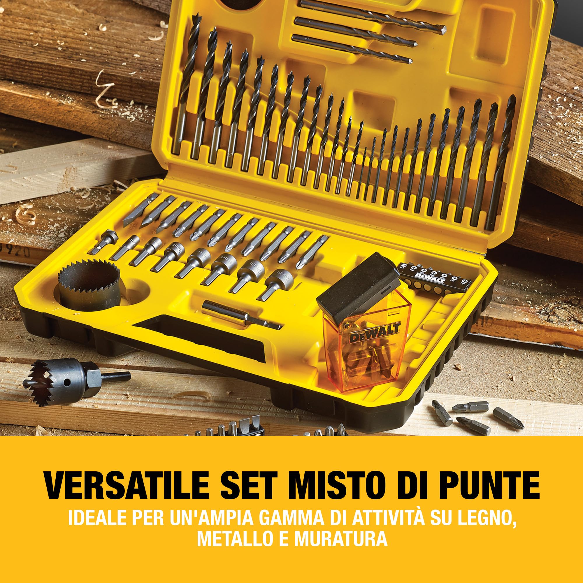 DEWALT- Set di avvitatori misti(100 pz.), DT71563-QZ