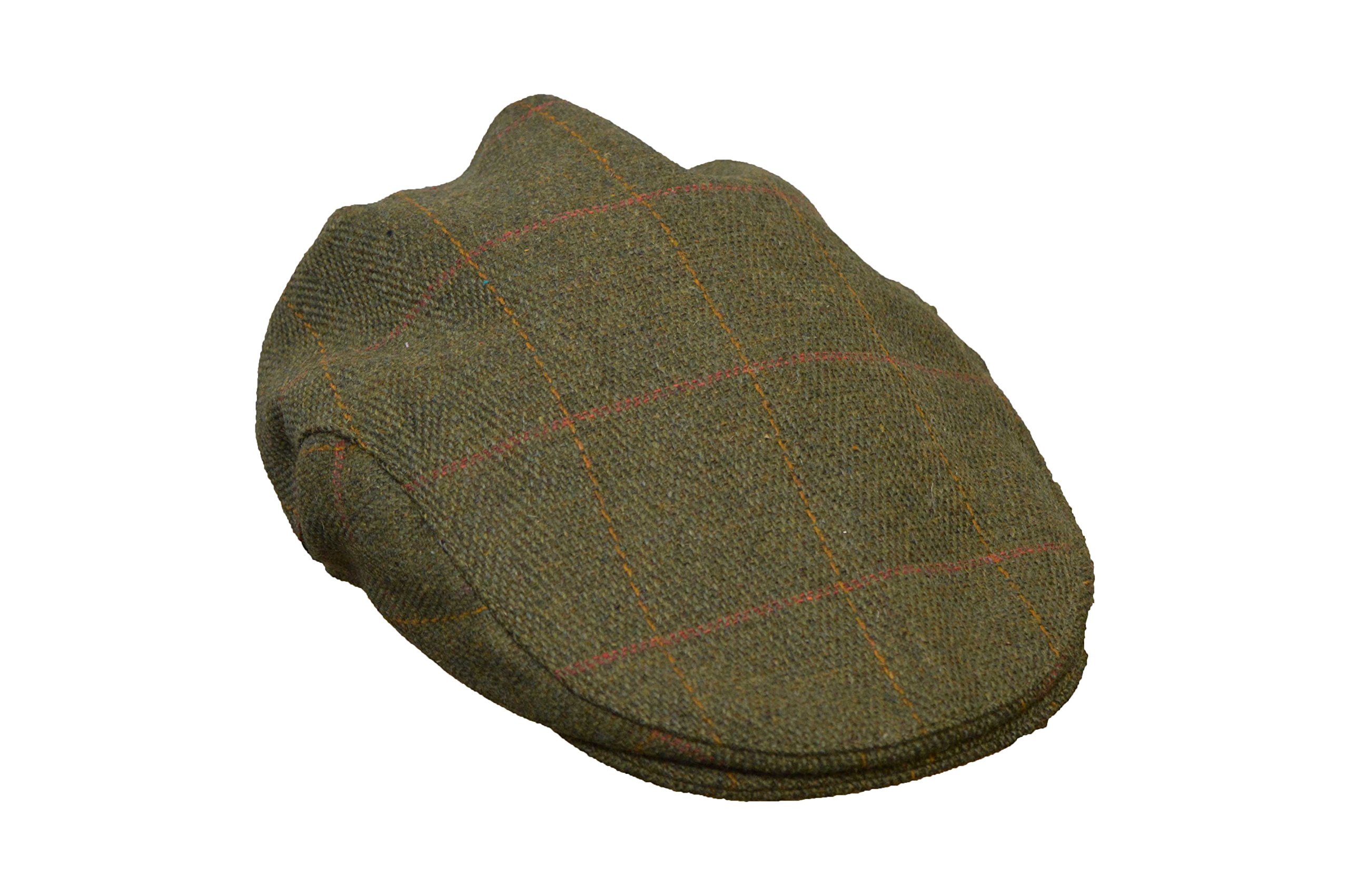 derby tweed flat cap