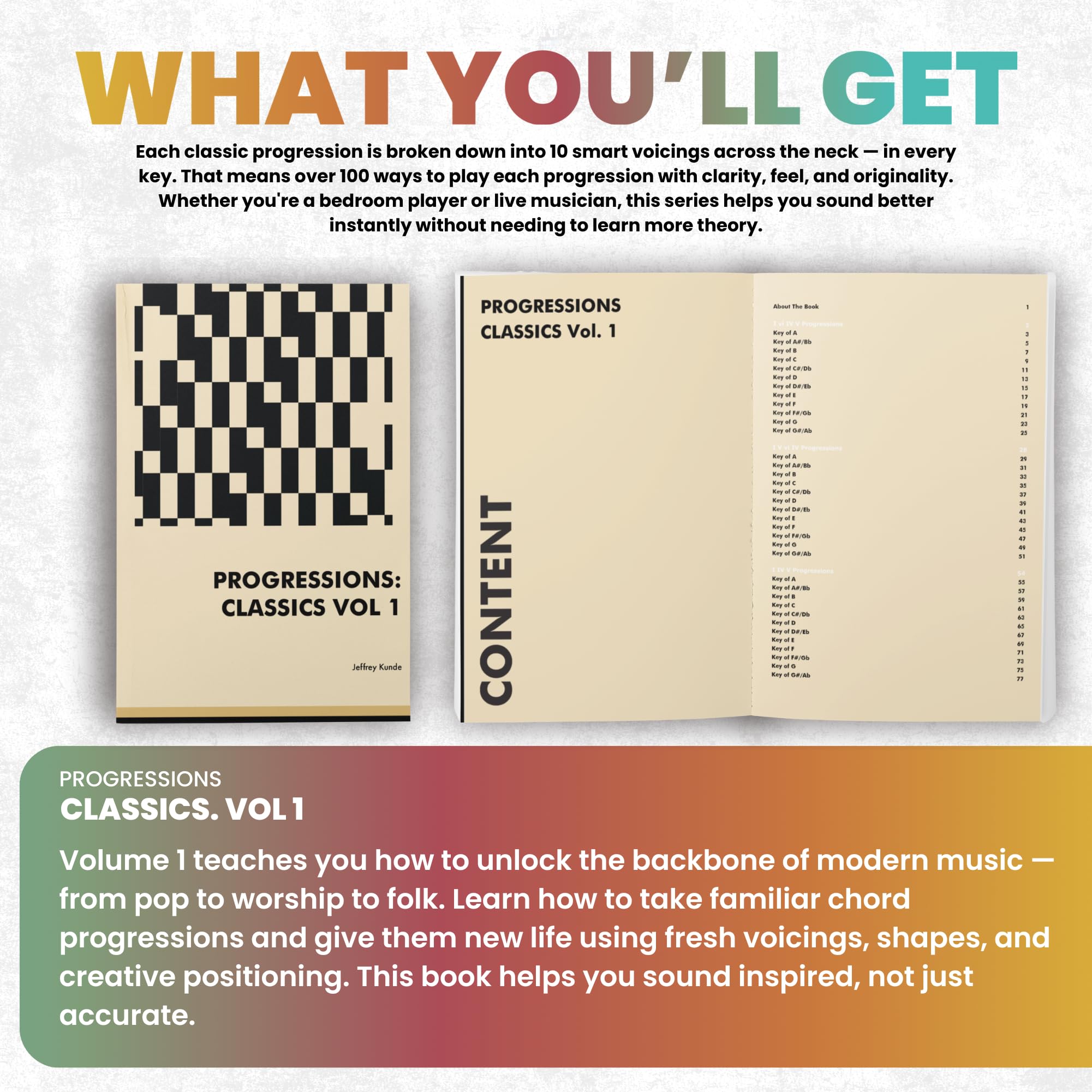 Progressions: Classics Volume 1 - 3