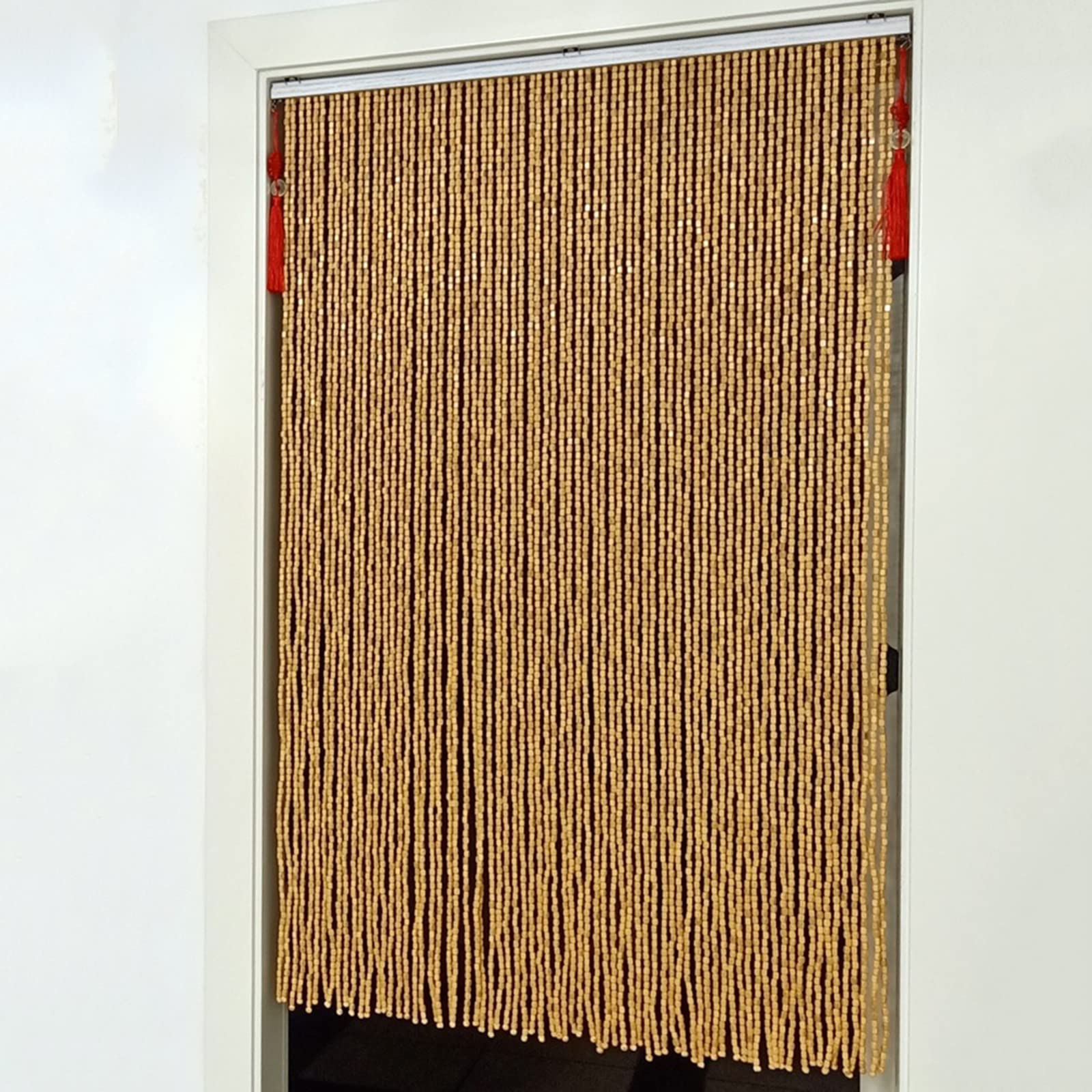 Rideau de porte en bambou pour sublimer votre couloir et salon