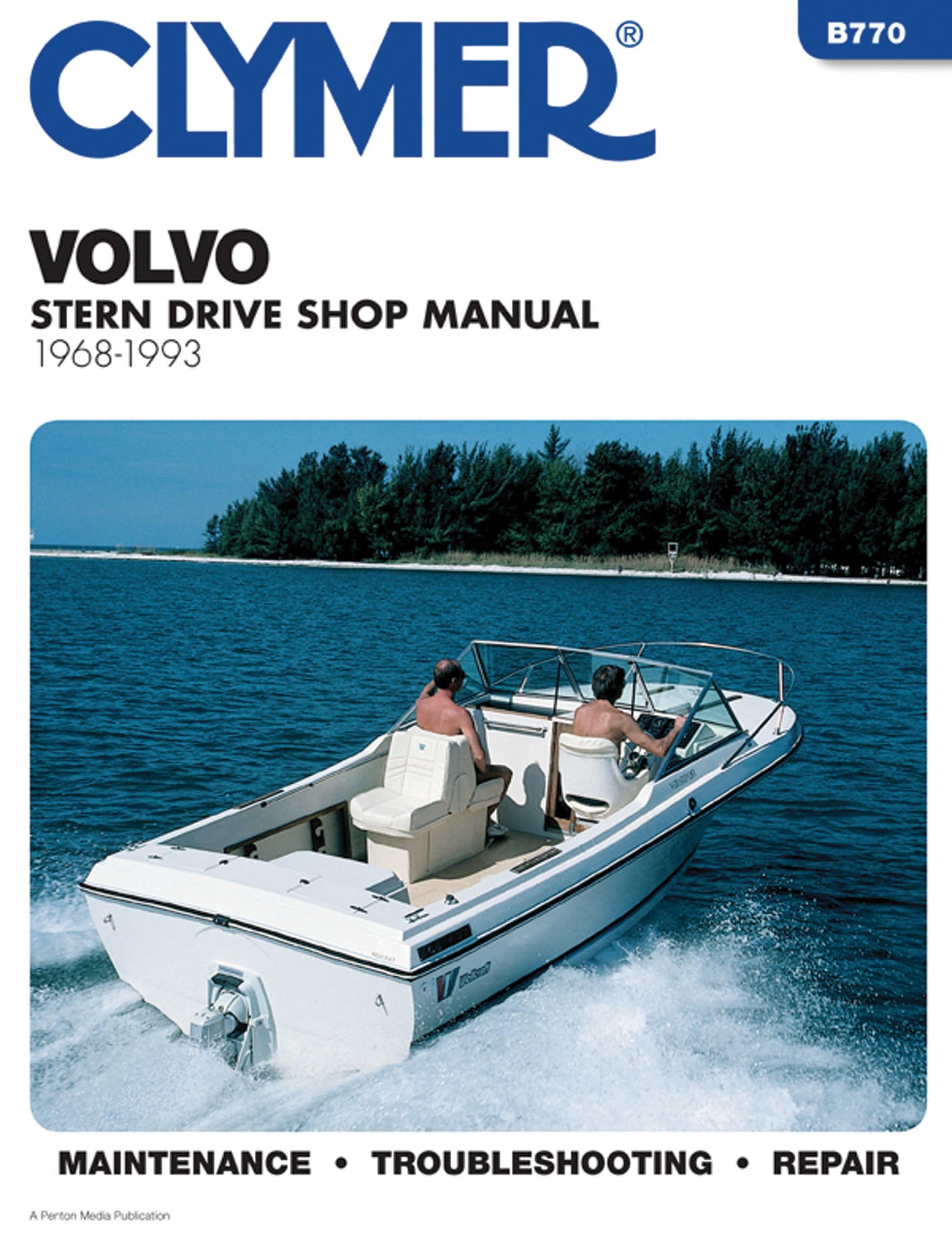 Clymer Volvo Stern Drive Shop Manual, 1968-1993