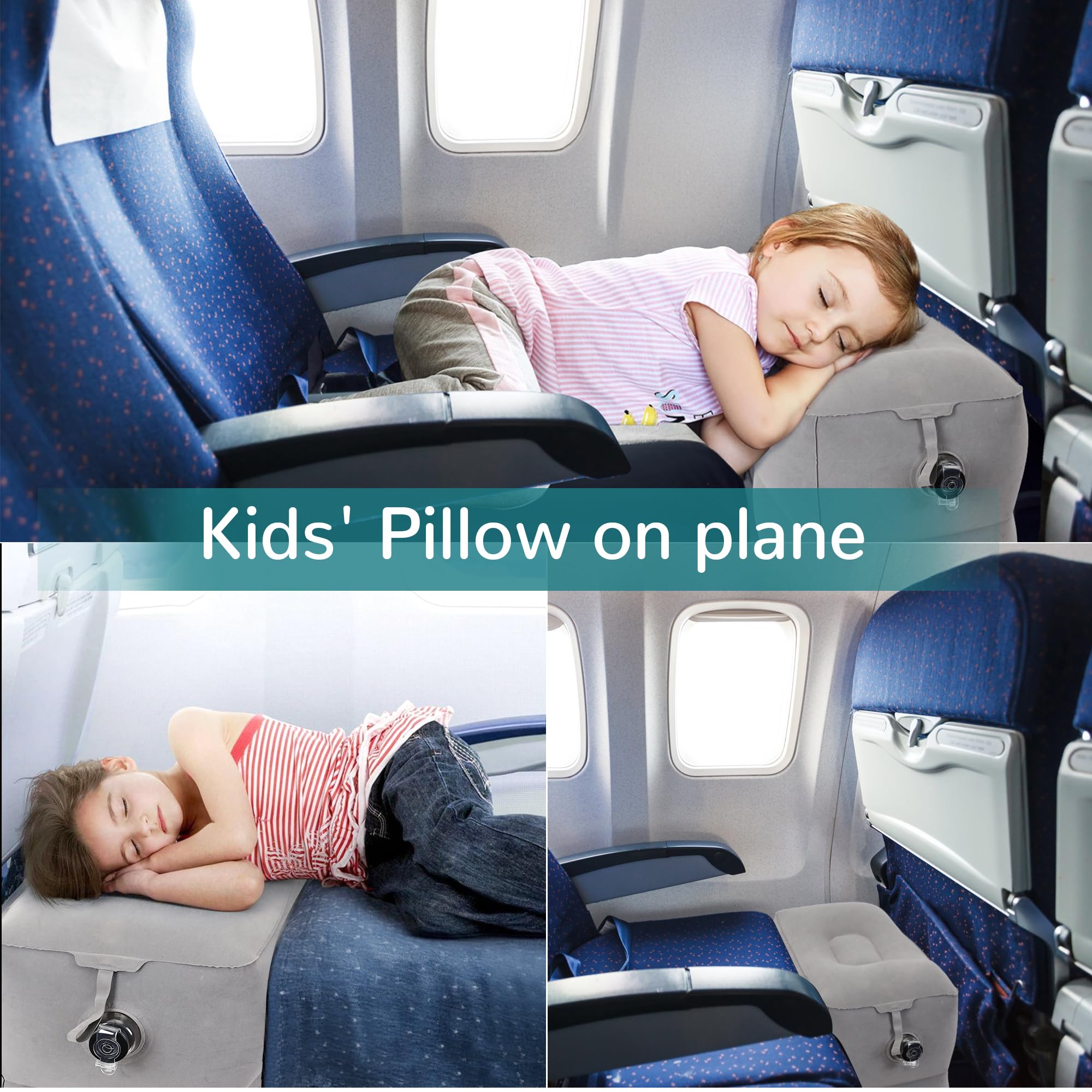 Travel Neck Pillow Koala Kloud Travel Foot Rest Inflatable Foot