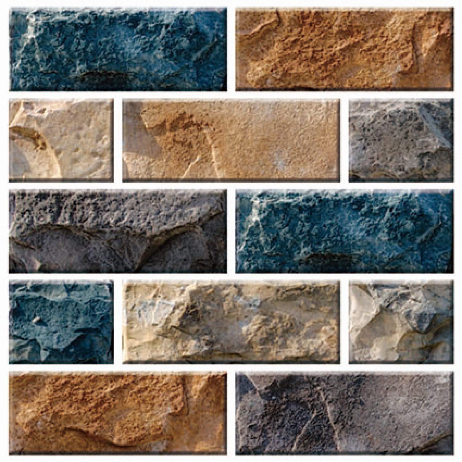 JAAMSO ROYALS 3D Wall Panel Brick Stone PE-Foam Wallpaper | Self Adhesive | Peel and Stick | Easy to Paste | Waterproof | 3D Wallpaper (35 CM x 35 CM, Brick Stone, QTY5) (B08V1HWK6W) Amazon Price History, Amazon Price Tracker