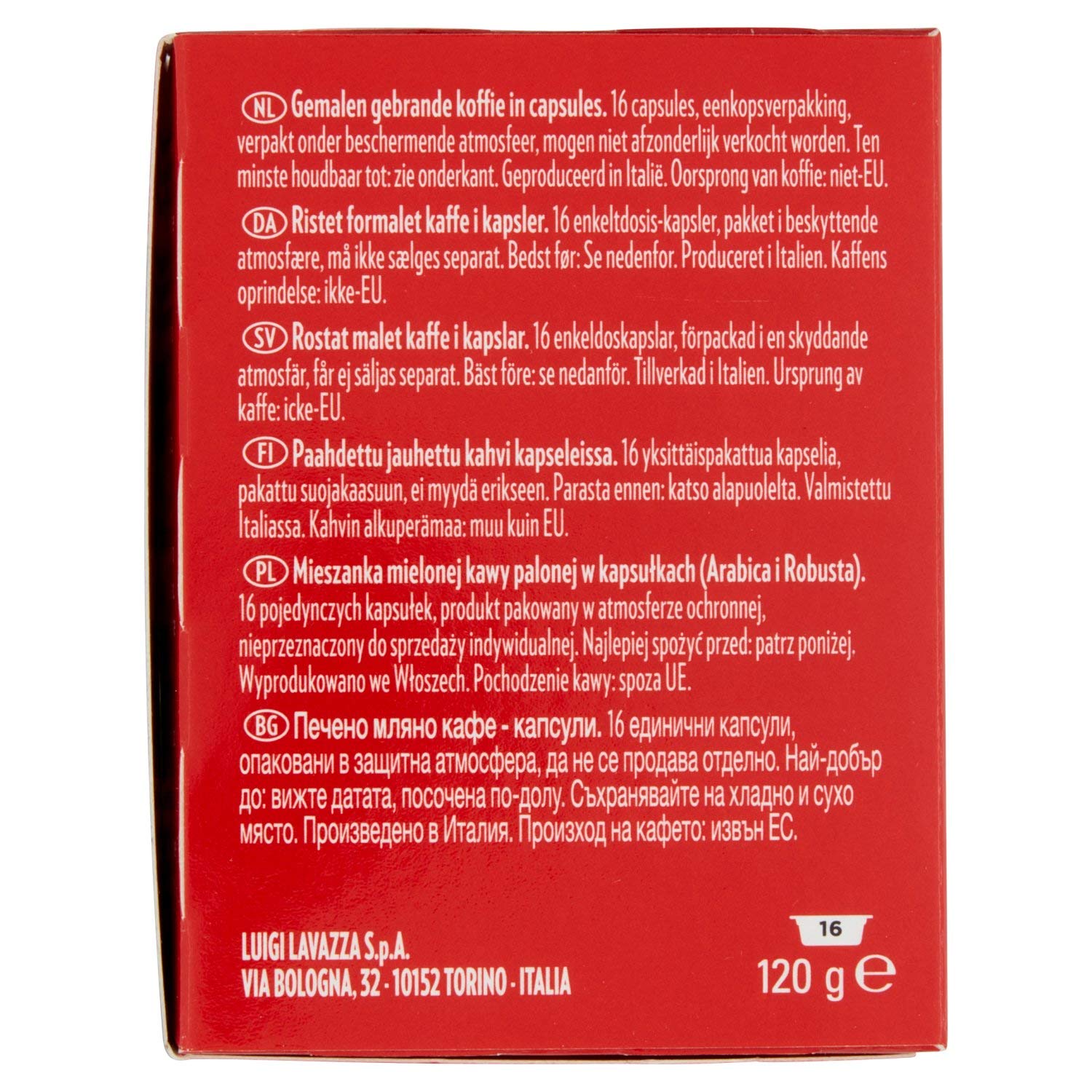 16 Espresso Kapseln