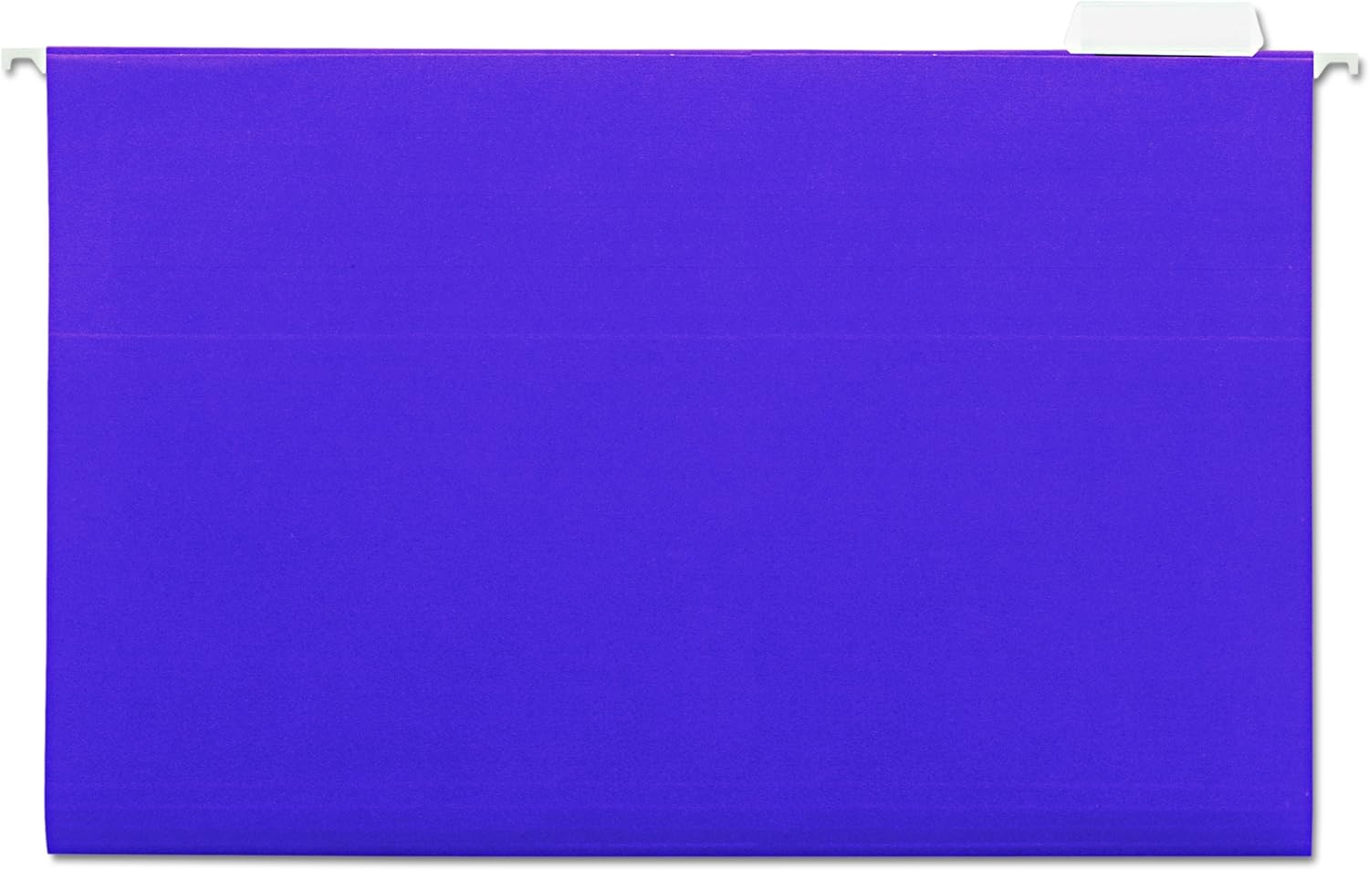 Universal 14220 Hanging File Folders, 1/5 Tab, 11 Point Stock, Legal, Violet (Box of 25)