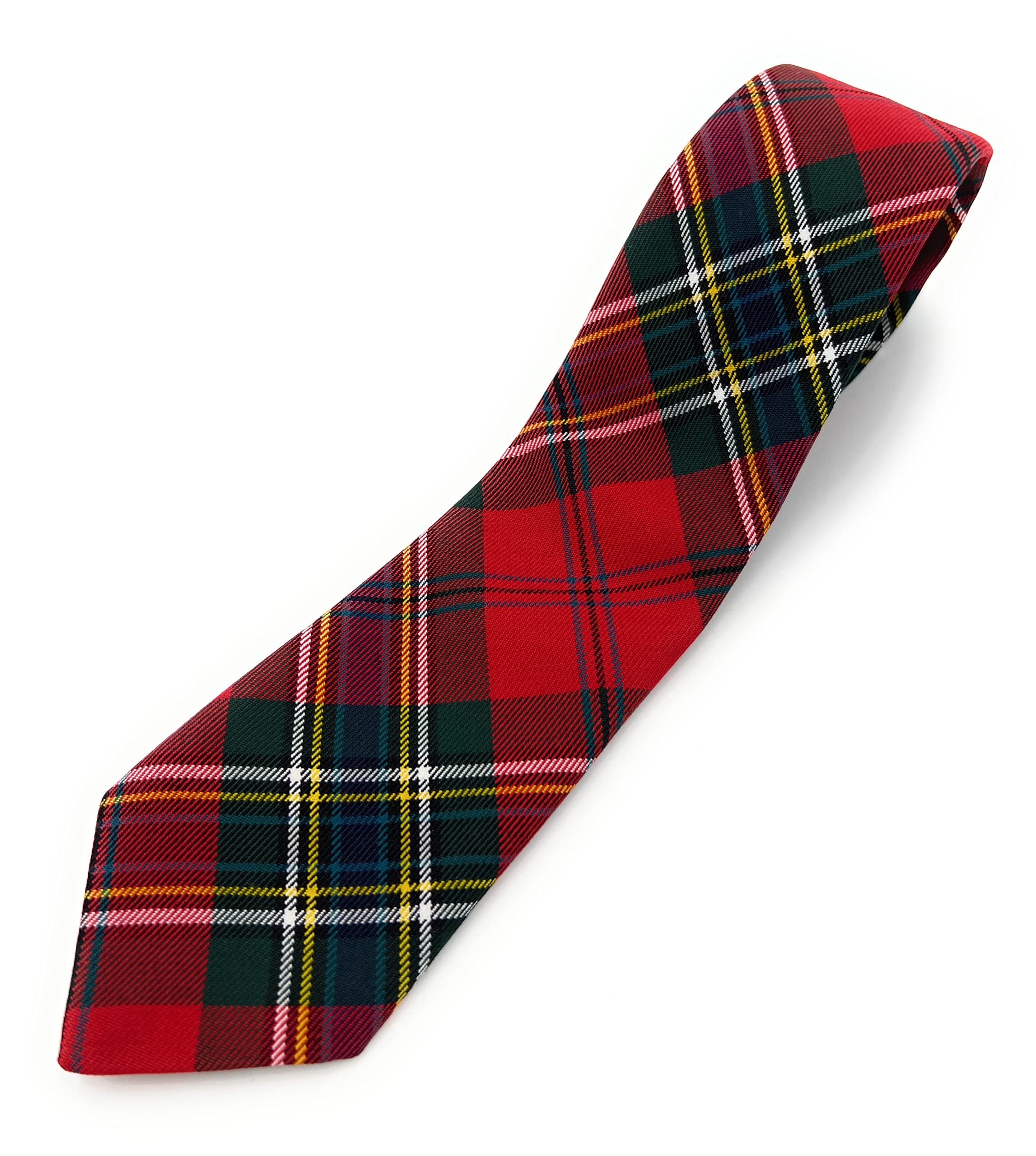 Tartan Tweeds Men's Maclean Of Duart Tartan Neck Tie, Available In A Selection Of Tartans (Maclean Of Duart)