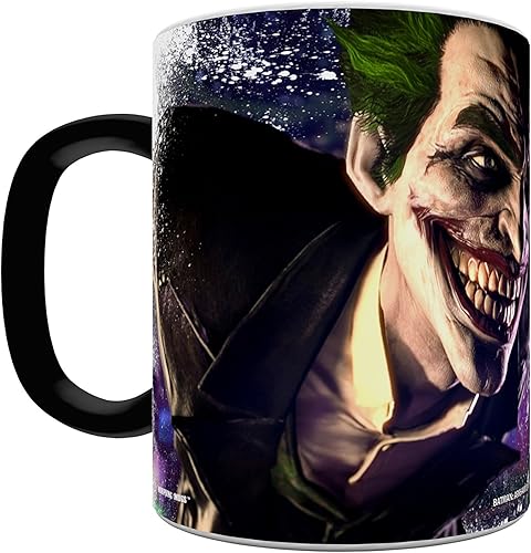 Miniatura 10 de Morphing Mugs DC Comics  Batman  Gotham City  Arkham Origins  Una taza de cerámica sensible al calor que cambia de color  Imagen revelada cuando se