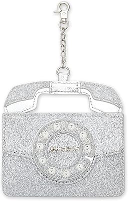 Betsey Johnson Phone Card Case, Silver