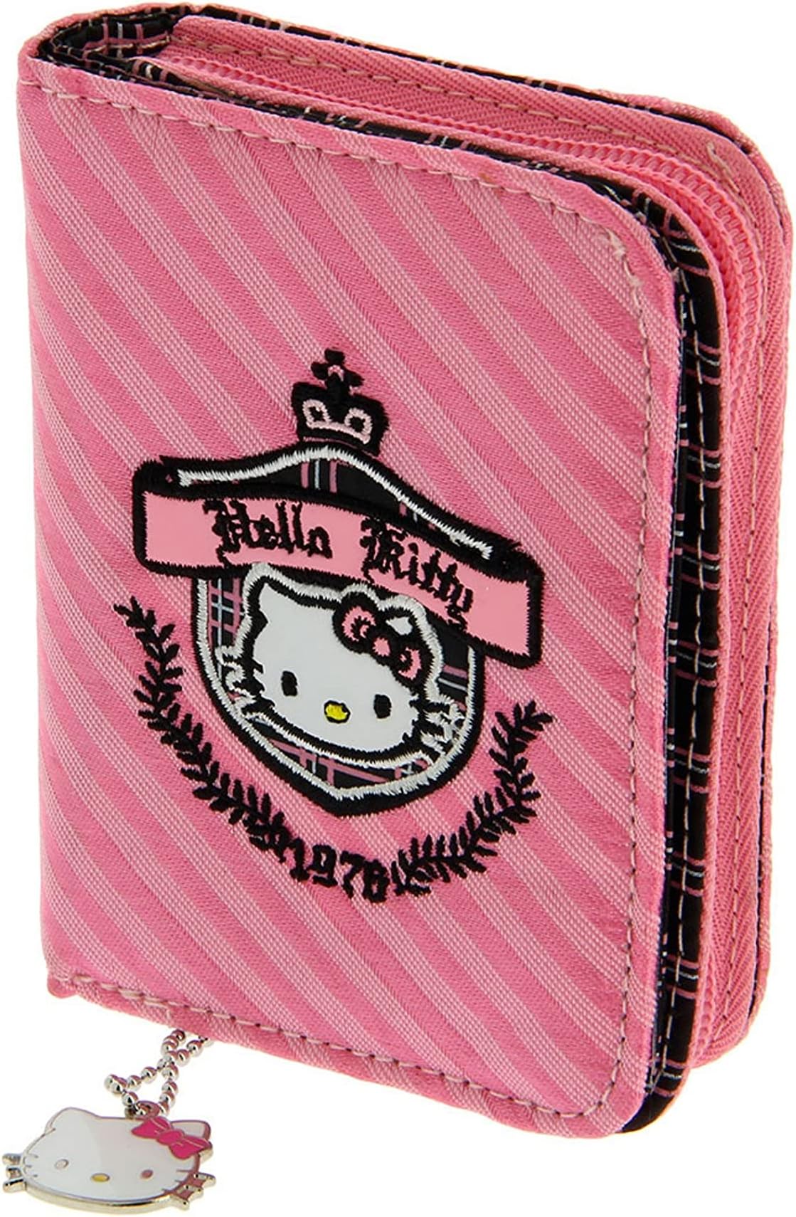 BB Designs LtdHello Kitty Prep 1976 Zip Wallet- Pink