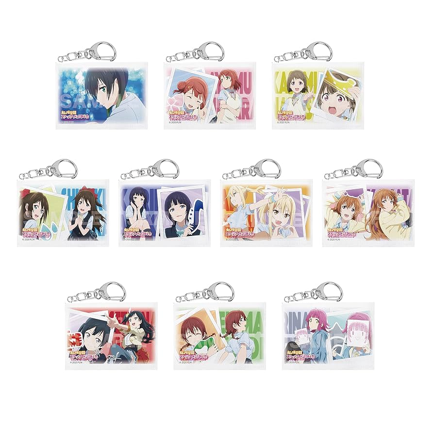 ラブライブ! 虹ヶ咲学園 のっかりラバークリップA/B パズルキーホルダーB ラブライブ！虹ヶ咲学園スクールアイドル同好会』パズル