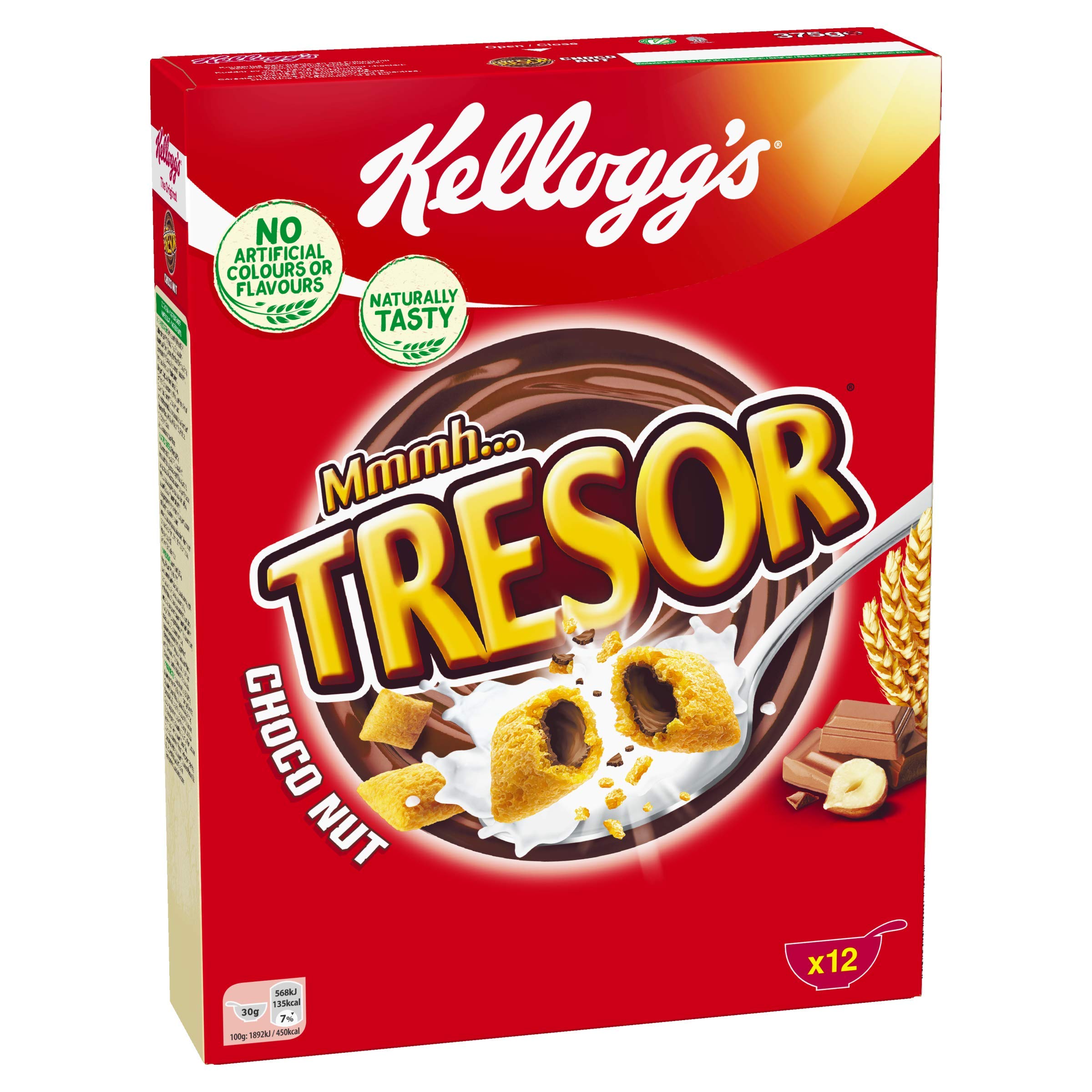 Kellogg's Mmmh Tresor Choco Nut, 7er Pack (7x 375 g)