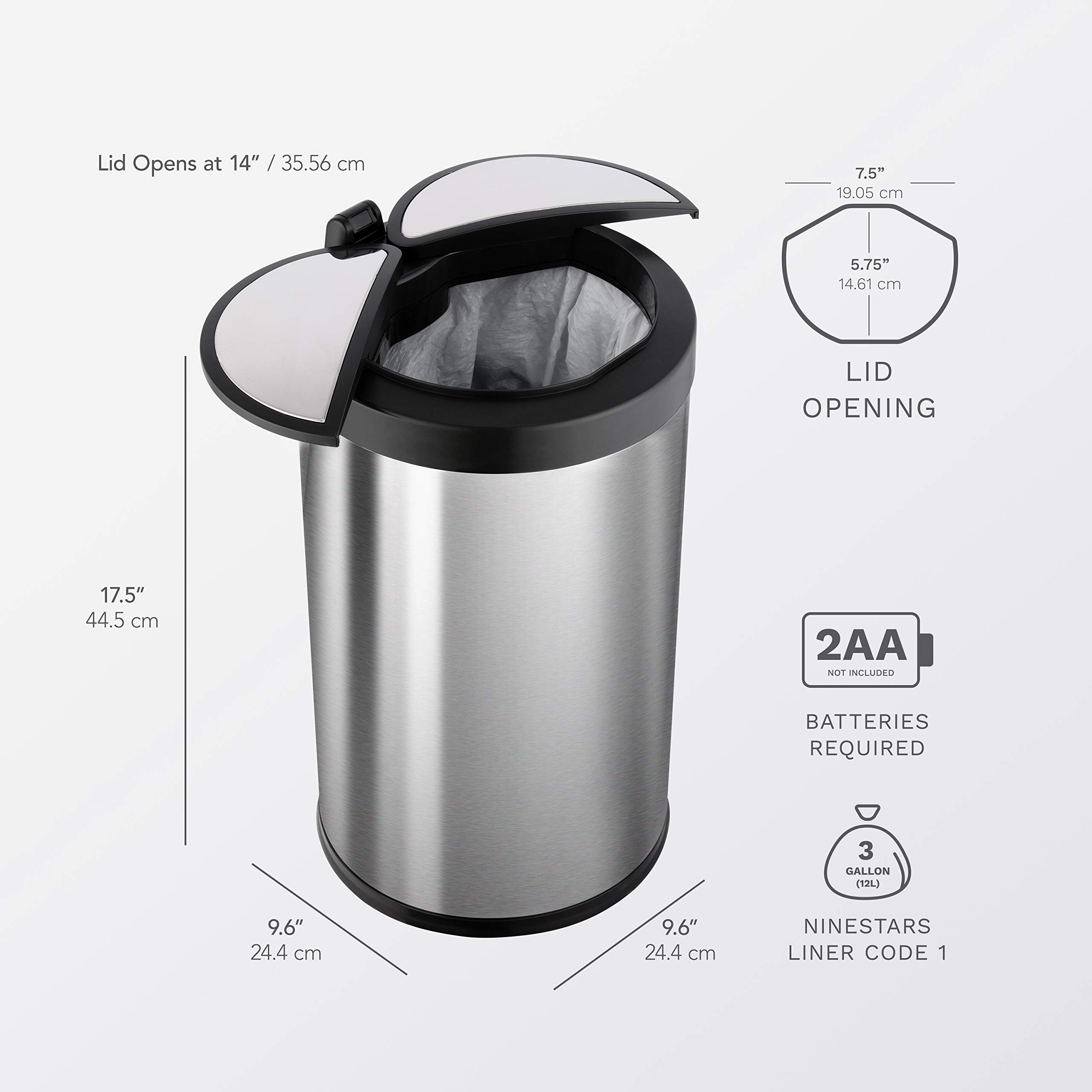 NINESTARS CBDZT498/1218 Automatic Touchless Infrared