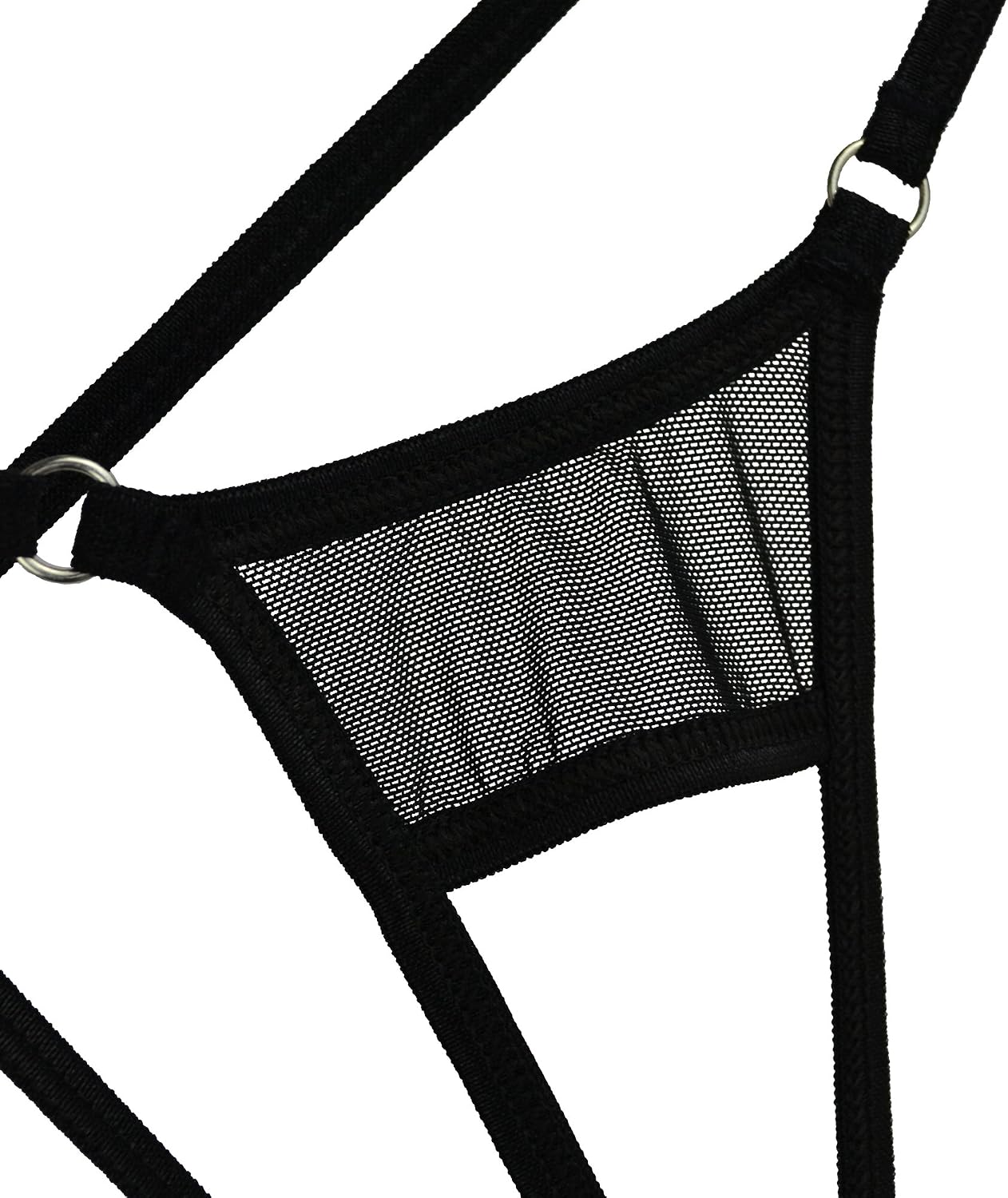 Afom Men's Sexy Hot See Through Open Crotch G String T Back Trunk Bpxer Briefs Thong Sex Lingerie