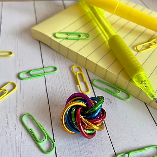 Miniatura 114 de Möbii Fidget Ball (MultiColor): Quiet Mobius ADHD Anxiety Stim Stress Relief Toy Tool for Home Travel Office or Desk (Small, Full, Pink Blue Silver)