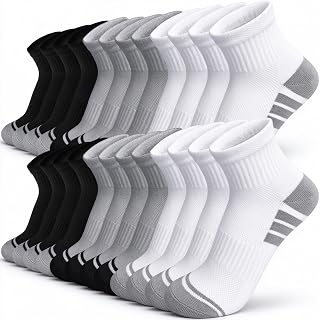 Boys Socks 12 Pairs Quarter Ankle Socks for Boys Kids