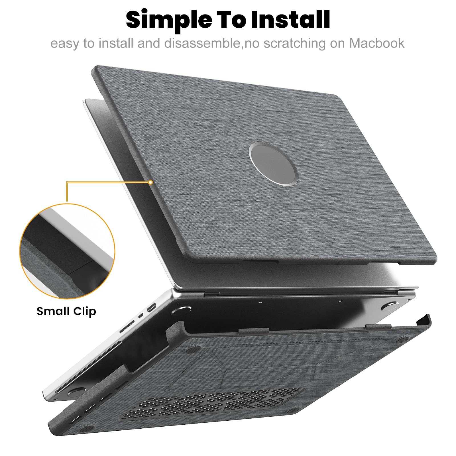 KAIJIAbox Compatible with MacBook Pro 14 inch Case M5 M4 M3 M2 M1