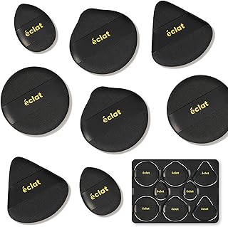 Éclat Juego de esponjas de maquillaje, 8 almo...
