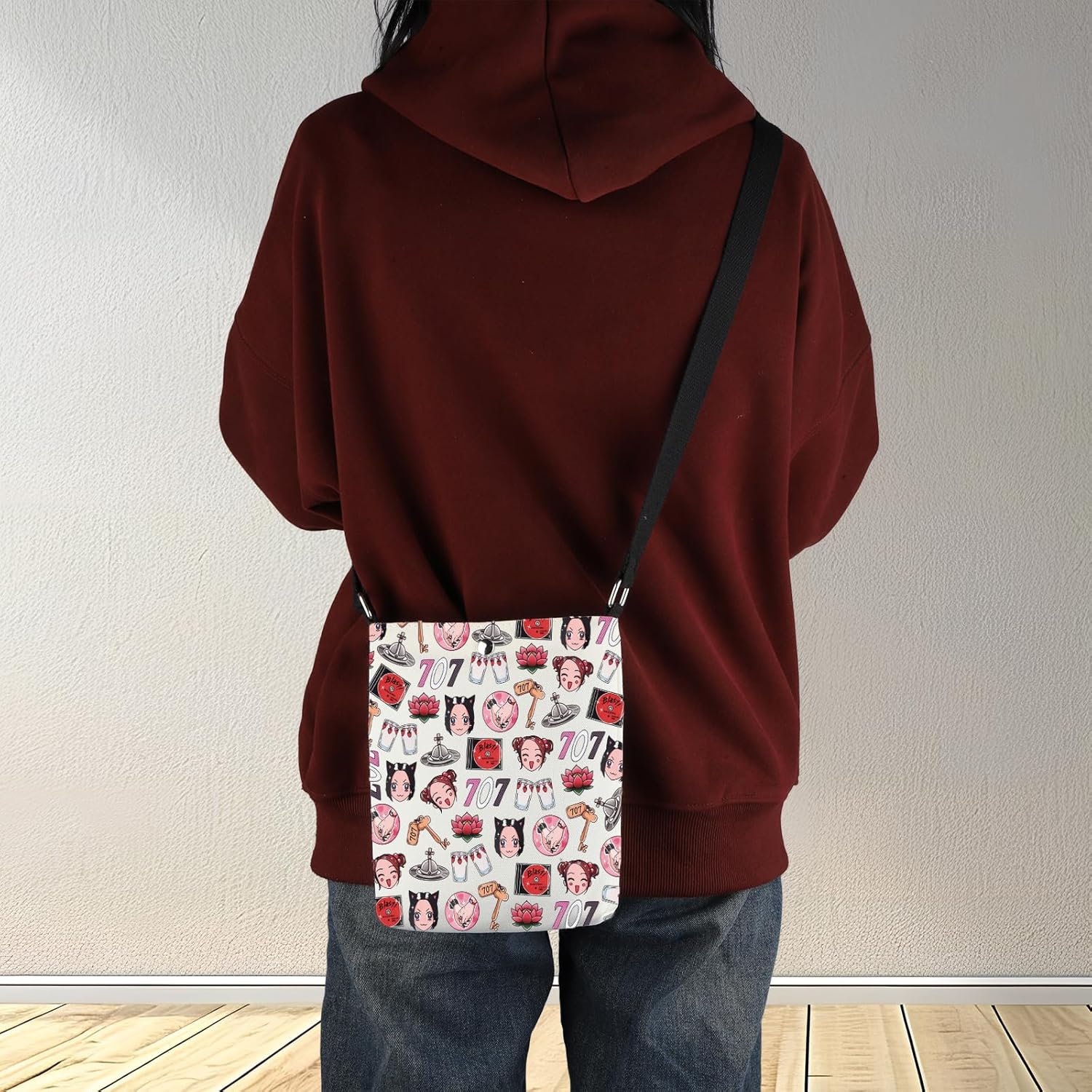 G2TUP Anime Crossbody Bag 707 Apartment Gifts Nana & Hachi Gifts Manga Shoulder Bag - Image 7