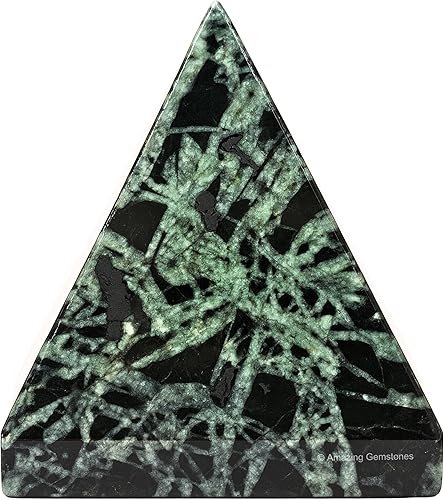 Miniatura 70 de Amazing Gemstone Lapis Lazuli Pyramid Crystal Healing Stones - 2" Great Pyramid Figurine of Natural Stone Pyramid for Meditation, Reiki, Chakra