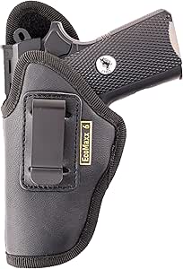 Maxx Carry IWB Gun Holster - Soft Leatherette Inside Waistband Holster For Ruger LCP, Bodyguard 380 & More